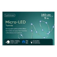Mikroblikajúce 180 led modré vonkajšie svetlá Mikroblikajúce 180 led modré vonkajšie svetlá