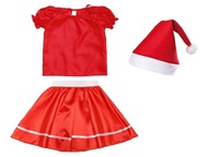 KOSTÝM PANI SANTA 116-128 3 kusy KOSTÝM PANI SANTA 116-128 3 kusy