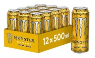 Energetický nápoj Monster Ultra Gold 500 ml x 12
