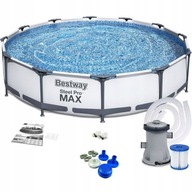Bazén BESTWAY STEEL PRO MAX 366x76 s čerpadlom 56416