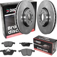 Kotúče a platničky DACO FRONT pre Volvo S60 A XC90