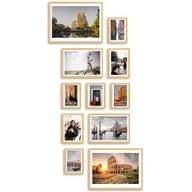 Sada galériových rámov na 11 fotografií Sada galériových rámov na 11 fotografií