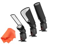 Portaflex: 3 reflektory pre reportérske lampy