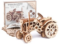 Wooden.City Drevené puzzle 3D traktor