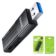 Čítačka pamäťových kariet Hoco HB20 2v1 micro SD USB3.0 Čítačka pamäťových kariet Hoco HB20 2v1 micro SD USB3.0