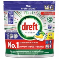 Dreft Platinum Lemon Kapsule do umývačky riadu 75 ks Dreft Platinum Lemon Kapsule do umývačky riadu 75 ks