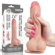 Dildo s prísavkou 17,5 cm penis realistický sex Dildo s prísavkou 17,5 cm penis realistický sex