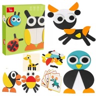 DREVENÉ PUZZZLE BLOCKS MONTESSORI PUZZLE A2 DREVENÉ PUZZZLE BLOCKS MONTESSORI PUZZLE A2
