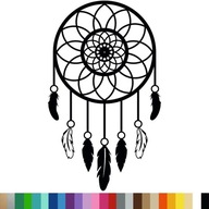 Dekoratívna nálepka na stenu motív BOHO DREAMCATCHER, SPÁLŇA 44x74 Dekoratívna nálepka na stenu motív BOHO DREAMCATCHER, SPÁLŇA 44x74