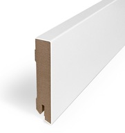 MDF STRIPE STYLE rozm. 16x80mm, dĺžka 80cm, biela