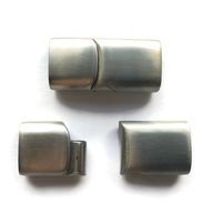 4-magnetická spona z nehrdzavejúcej ocele 12x7 mm matná