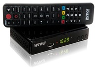 DEKODÉROVÝ TUNER POZEMNÝ TV DVB-T2 WIWA H.265