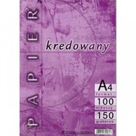 KRIEDOVÝ KOPÍROVACÍ PAPIER A4 PRE TLAČIARNE, 100 listov KRIEDOVÝ KOPÍROVACÍ PAPIER A4 PRE TLAČIARNE, 100 listov