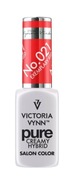 VICTORIA VYNN PURE CREAMY HYBRID hybridný lak - 021 Exemplary Red 8ml VICTORIA VYNN PURE CREAMY HYBRID hybridný lak - 021 Exemplary Red 8ml
