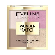 Paletka na kontúrovanie tváre Eveline Cosmetics Wonder Match č.01 Paletka na kontúrovanie tváre Eveline Cosmetics Wonder Match č.01