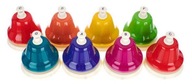 Diatonické zvončeky lisované vo farbách Bum Bum Pipe