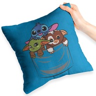 MODRÝ VANKÚŠ PRE FANOUŠKU AKO DARČEK BABY YODA - MNOHÉ DIZAJNY MODRÝ VANKÚŠ PRE FANOUŠKU AKO DARČEK BABY YODA - MNOHÉ DIZAJNY