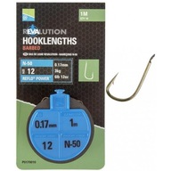 PRESTON Hotový náväzec REVALUTION HOOKLENGTHS 100C PRESTON Hotový náväzec REVALUTION HOOKLENGTHS 100C