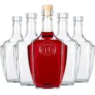 5x BONAPARTE SKLENENÉ FĽAŠE 500 ml PRE VÍNO BIMBERS WHISKY LIKÉRY S KORKOM 5x BONAPARTE SKLENENÉ FĽAŠE 500 ml PRE VÍNO BIMBERS WHISKY LIKÉRY S KORKOM