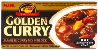 Golden Curry Horúce pikantné 220g jedlo S&B za 30 min Golden Curry Horúce pikantné 220g jedlo S&B za 30 min