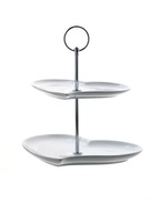 TANIER TANIER 2 úrovne NA TORTU ovocie SRDCE 17 CM TANIER TANIER 2 úrovne NA TORTU ovocie SRDCE 17 CM