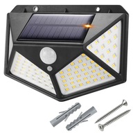 SOLÁRNE LAMPA 100 LED SO SNÍMAČOM POHYBU SMÚMR