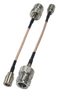 Pigtail QMA zástrčka N zásuvka 20 cm Pigtail QMA zástrčka N zásuvka 20 cm