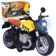 RETRO MOTORKA KOVOVÝ MODEL MOTORU 1:12 SVETLÁ ZVUKOVÁ HRAČKA PRE DETI RETRO MOTORKA KOVOVÝ MODEL MOTORU 1:12 SVETLÁ ZVUKOVÁ HRAČKA PRE DETI