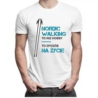 Nordic walking nie je hobby tričko na nordic walking Nordic walking nie je hobby tričko na nordic walking