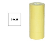 Biela etiketovacia páska pre trojradový etiketovač 28x29
