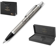 Guľôčkové pero Parker IM Steel CT Box Premium
