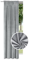 HRUBÉ VELÚROVÉ ZÁCLONY 140x220 SIVÝ VELÚR HRUBÉ VELÚROVÉ ZÁCLONY 140x220 SIVÝ VELÚR
