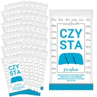 VLHČENÉ Utierky Utierky NA OKNÁ, ZRKADLÁ, SKLO 50 ks VLHČENÉ Utierky Utierky NA OKNÁ, ZRKADLÁ, SKLO 50 ks