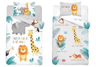 POSTELIELKA 100x135 ZOO ZVIERATKA 4287B