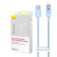 RÝCHLONABÍJACÍ KÁBEL BASEUS USB-A LIGHTNING 2M ODOLNÝ BEZPEČNÝ