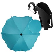 Dáždnik + držiak na pohár pre kočík ADAMEX