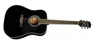 Akustická gitara Richwood RD-12-BK čiernej farby
