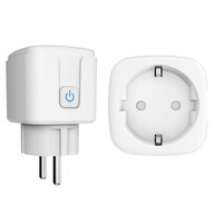Smart WIFI SMART Tuya elektrická zásuvka Wattmeter ZÁSUVKA Smart WIFI SMART Tuya elektrická zásuvka Wattmeter ZÁSUVKA