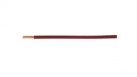 H05V-K (LgY) 1,5 červený inštalačný kábel