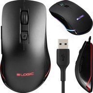 USB GAMING MOUSE ULTRA LIGHT 3200 DPI RGB LED