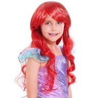 Parochňa z DLHÝCH ČERVENÝCH VLASOV, KROJ MORSKEJ VÍLY ARIEL Parochňa z DLHÝCH ČERVENÝCH VLASOV, KROJ MORSKEJ VÍLY ARIEL