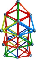 MAGNETICKÉ BLOKY SO STAVEBNÝMI MAGNETMI 82 EL DLHÝCH FAREBNÝCH RÚB MAGNETICKÉ BLOKY SO STAVEBNÝMI MAGNETMI 82 EL DLHÝCH FAREBNÝCH RÚB