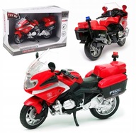 MOTOCYKLE HASIČSKÁ SLUŽBA ZVUK MOTORU 1:20 MOTOCYKLE HASIČSKÁ SLUŽBA ZVUK MOTORU 1:20