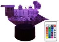 3D LED USB QUEUE LAMPA NOČNÁ LAMPA DARČEK 3D LED USB QUEUE LAMPA NOČNÁ LAMPA DARČEK
