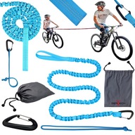 Detské ťažné lano 3m flexibilné, silné, ťahanie bicykla