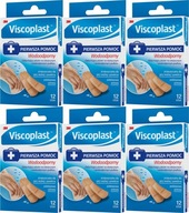 VODEODOLNÉ PASTERY SÚPRAVA NÁplastí VISCOPLAST 12 ks x 6 VODEODOLNÉ PASTERY SÚPRAVA NÁplastí VISCOPLAST 12 ks x 6