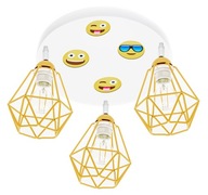 IDEASIVE EMOTKI 3 LED závesné stropné svietidlo IDEASIVE EMOTKI 3 LED závesné stropné svietidlo