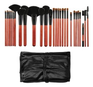 Mimo sada 28 čerešňových a čiernych štetcov na make-up Mimo sada 28 čerešňových a čiernych štetcov na make-up