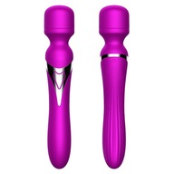 Masážny prístroj na dvojitý orgazmus s vibrátorom 2v1