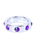Veľký prsteň na penis - fialové diamanty veľké Veľký prsteň na penis - fialové diamanty veľké